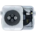 Housing Assembly Compatible For Watch Series 2 (38MM) (Used OEM Pull: Grade A) (Cellular Version) (Aluminum / Silver)