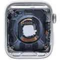 Housing Assembly Compatible For Watch Series 4 (44MM) (Used OEM Pull: Grade A) (Stainless / Silver)