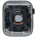 Housing Assembly Compatible For Watch Series 4 (44MM) (Used OEM Pull: Grade A) (Stainless / Space Black)