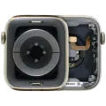 Housing Assembly Compatible For Watch Series 6 (44MM) (Used OEM Pull: Grade A) (Stainless / Gold)