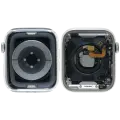 Housing Assembly Compatible For Watch Series 6 (44MM) (Used OEM Pull: Grade A) (Stainless / Silver)