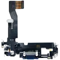 Charging Port Flex Cable For iPhone 12 (Used OEM Pull) (Blue)