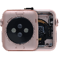 Housing Assembly Compatible For Watch Series 1 (38MM) (Used OEM Pull: Grade A) (Stainless / Rose Gold)