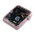 Housing Assembly Compatible For Watch Series 1 (42MM) (Used OEM Pull: Grade A) (Cellular Version) (Aluminum / Rose Gold)
