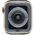Housing Assembly Compatible For Watch Series 4 (40MM) (Used OEM Pull: Grade A) (Stainless / Gold)