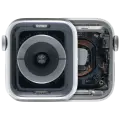 Housing Assembly Compatible For Watch Series 4 (40MM) (Used OEM Pull: Grade A) (Stainless / Silver)