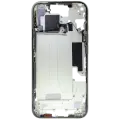 Mid-Frame Housing  W/ Small Parts For iPhone 15 (US Version) (Used OEM Pull: Grade B) (Yellow)