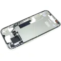 Mid-Frame Housing  W/ Small Parts For iPhone 15 (US Version) (Used OEM Pull: Grade B) (Yellow)