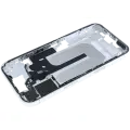 Mid-Frame Housing  W/ Small Parts For iPhone 16 (US Version) (Used OEM Pull: Grade B) (White)