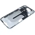 Mid-Frame Housing  W/ Small Parts For iPhone 16 (US Version) (Used OEM Pull: Grade B) (White)
