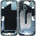 Mid-Frame Housing  W/ Small Parts For iPhone 16 Plus (US Version) (Used OEM Pull: Grade B) (Teal)