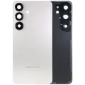 Back Cover Glass With Camera Lens For Samsung Galaxy S25 5G (Service Pack) (Pink Gold)
