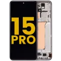 OLED Assembly With Frame For Xiaomi 15 Pro (Refurbished) (Silver)