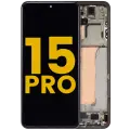 OLED Assembly With Frame For Xiaomi 15 Pro (Refurbished) (Green)