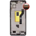 OLED Assembly With Frame For Xiaomi 13 Lite / Civi 2 (Refurbished) (Black)