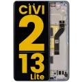 OLED Assembly With Frame For Xiaomi 13 Lite / Civi 2 (Refurbished) (Lite blue)