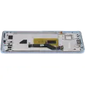 OLED Assembly With Frame For Xiaomi 13 Lite / Civi 2 (Refurbished) (Lite blue)