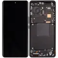 OLED Assembly With Frame For Xiaomi 12S Ultra (Refurbished) (Black)