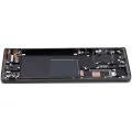 OLED Assembly With Frame For Xiaomi 12S Ultra (Refurbished) (Black)