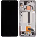 OLED Assembly With Frame For Xiaomi Poco F4 GT / Redmi K50 Gaming (Refurbished) (Silver)