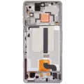 OLED Assembly With Frame For Xiaomi Poco F4 GT / Redmi K50 Gaming (Refurbished) (Silver)