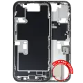 Mid-Frame Housing  W/ Small Parts For iPhone 16 Pro (EU / Global Version) (Used OEM Pull: Grade B) (Natural Titanium)