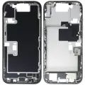 Mid-Frame Housing  W/ Small Parts For iPhone 16 Pro (EU / Global Version) (Used OEM Pull: Grade B) (Natural Titanium)