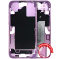 Mid-Frame Housing  W/ Small Parts For iPhone 16 Plus (EU / Global Version) (Used OEM Pull: Grade C) (Pink)