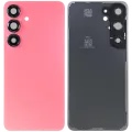 Back Cover Glass With Camera Lens For Samsung Galaxy S25 5G (Service Pack) (Coral Red)