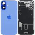 Back Glass w/ MagSafe Magnet & NFC & Flashlight Flex For iPhone 16 (Service Pack)  (Ultramarine)