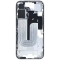 Mid-Frame Housing  W/ Small Parts For iPhone 16 (US Version) (Used OEM Pull: Grade C) (White)
