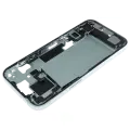 Mid-Frame Housing  W/ Charging Port Flex & Small Parts  For iPhone 15 (EU / Global Version) (Used OEM Pull: Grade C) (Green)