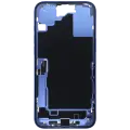 Mid-Frame Housing  W/ Charging Port Flex & Small Parts  For iPhone 16 Plus (EU / Global Version) (Used OEM Pull: Grade B) (Ultramarine)
