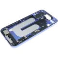 Mid-Frame Housing  W/ Charging Port Flex & Small Parts  For iPhone 16 Plus (EU / Global Version) (Used OEM Pull: Grade B) (Ultramarine)