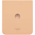Back Cover Glass For Motorola Razr Plus / Razr 50 Ultra (XT2451 / 2024) / Razr Plus 2025 (XT2557 / 2025) (Premium) (Peach Fuzz)