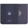 Back Cover Glass For Motorola Razr Plus / Razr 50 Ultra (XT2451 / 2024) / Razr Plus 2025 (XT2557 / 2025) (Premium) (Midnight Blue)