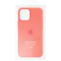 Silicon Case with MagSafe For iPhone 12 Mini (OEM Grade New) (Pink Citrus)