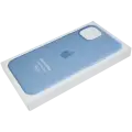 Silicon Case with MagSafe For iPhone 15 Plus (OEM Grade New) (Winter Blue)