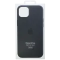 Silicon Case with MagSafe For iPhone 15 Plus (OEM Grade New) (Black)