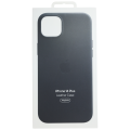 Leather Case with MagSafe For iPhone 14 Plus (OEM Grade New) (Midnight)