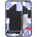 Mid-Frame Housing  W/ Small Parts For iPhone 16 (US Version) (Used OEM Pull: Grade B) (Ultramarine)
