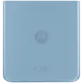Bottom Back Cover Glass For Motorola Razr Plus / Razr 40 Ultra (XT2321 / 2023) (Premium) (Glacier Blue)