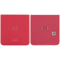 Bottom Back Cover Glass For Motorola Razr Plus / Razr 40 Ultra (XT2321 / 2023) (Premium) (Viva Magenta)