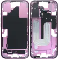 Mid-Frame Housing W/ Small Parts For iPhone 16 (US Version) (Used OEM Pull: Grade B) (Pink)