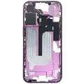 Mid-Frame Housing W/ Small Parts For iPhone 16 (US Version) (Used OEM Pull: Grade B) (Pink)