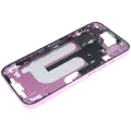 Mid-Frame Housing W/ Small Parts For iPhone 16 (US Version) (Used OEM Pull: Grade B) (Pink)