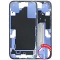 Mid-Frame Housing  W/ Small Parts For iPhone 16 (US Version) (Used OEM Pull: Grade C) (Ultramarine)