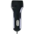 USB Type A Car Charger (Generic) (Black) (50 Packs)