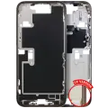 Mid-Frame Housing  W/ Small Parts For iPhone 16 Pro Max (US Version) (Used OEM Pull: Grade B) (Desert Titanium)