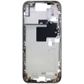 Mid-Frame Housing  W/ Small Parts For iPhone 16 Pro Max (US Version) (Used OEM Pull: Grade B) (Desert Titanium)